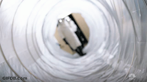 A Nbc Logo Can Be Seen In The Corner Of A Circular Object GIF
