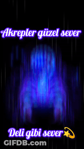 A Neon Scorpion With The Letter M On It GIF