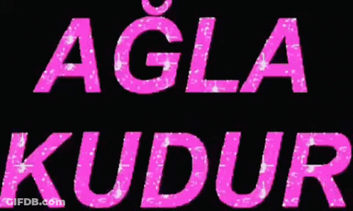 A Neon Sign That Says Agi Kud Agi Gla Dur GIF