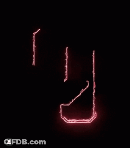 A Neon Sign That Says Oklahoma On It GIF