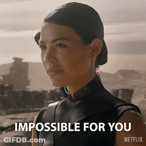 Netflix Ad Woman In Black Top GIF