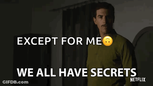 A Netflix Ad Shows A Man Standing In A Dark Room GIF