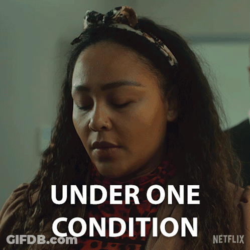 A Netflix Ad Shows A Woman With Her Eyes Closed GIF