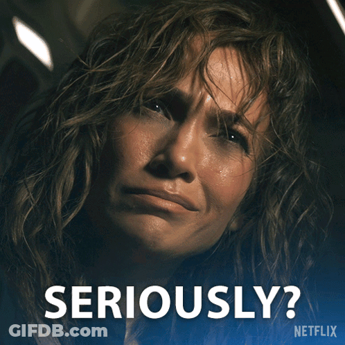 Netflix Ad Woman Saying Seriously GIF