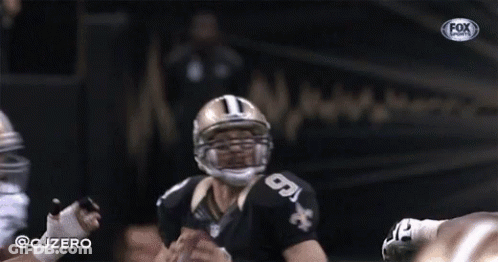 A New Orleans Saints Football Player Wearing Number 11 GIF
