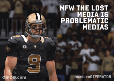 A New Orleans Saints Football Player Wearing Number 9 GIF