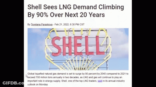 A News Article About Shell Sees Lng Demand Climbing Over Next 20 Years GIF
