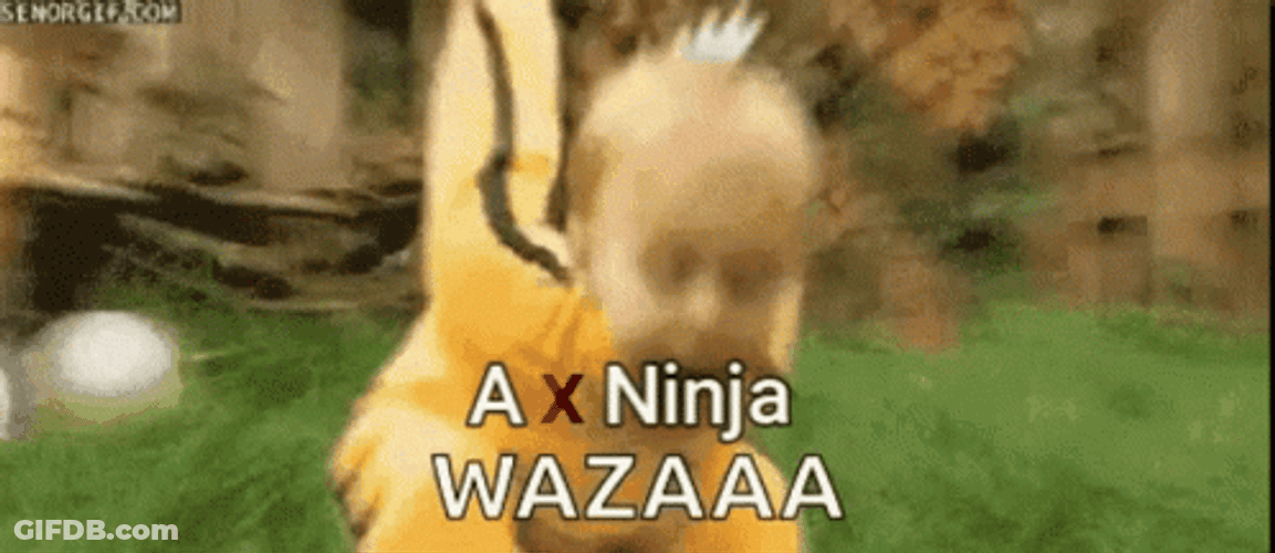 A Ninja Baby Run GIF