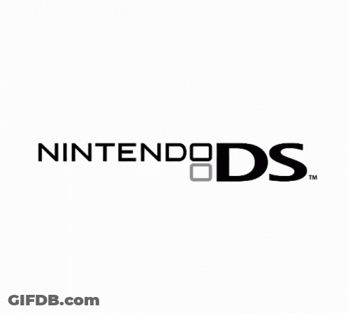 A Nintendo 3Ds Logo With A Pink Frame GIF