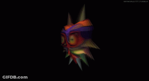 A Painting Of A Colorful Monster With The Words Skyworld101 Tumblr Written Below It GIF