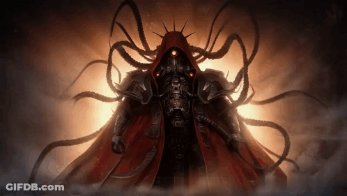 Robot With Red Cape GIF