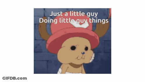 A Painting Of A Soldier With The Words Just A Little Guy Doing Little Guy Things On The Bottom GIF