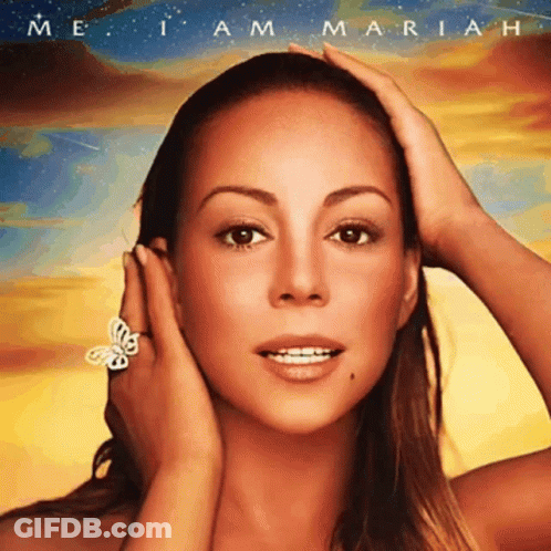 Painting Of Woman Named Mariah GIF