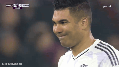A Peacock Advertisement Shows A Soccer Player On The Field GIF