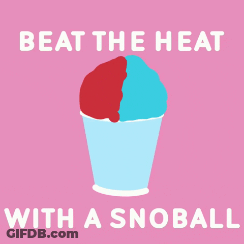 A Pelican 'S Snowball With A Pink Background GIF