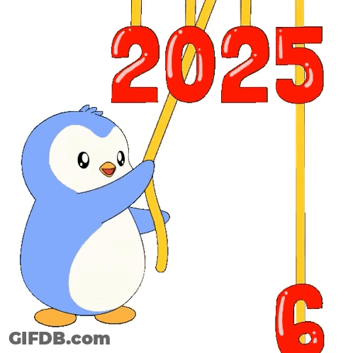 A Penguin Holds A Sign That Says " Best Is Yet To Come " GIF