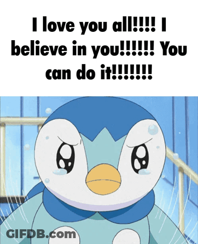 A Penguin Is Crying And Says I Love You All GIF