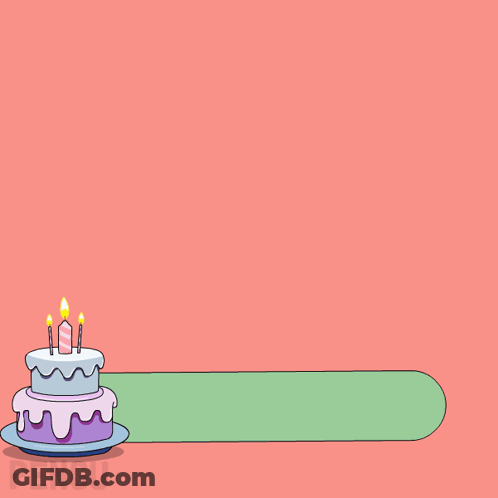 Penguin With Party Hat Holding Birthday Sign GIF