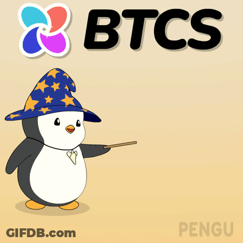 A Penguin With A Wizard Hat Standing Next To A Turtle With A Unicorn Horn GIF