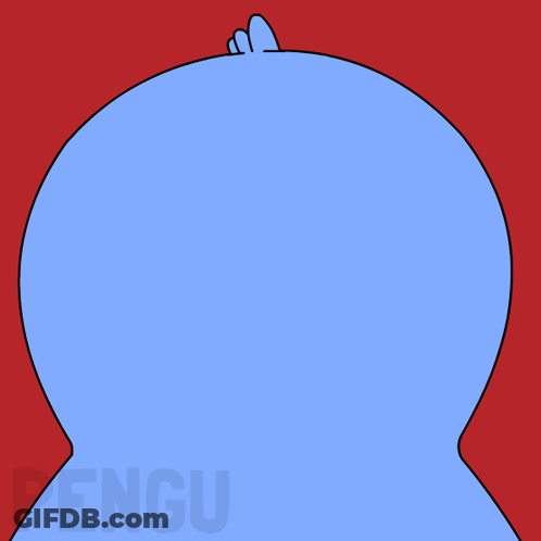 A Penguin With An Angry Look On Its Face And The Word Pengu In The Corner GIF