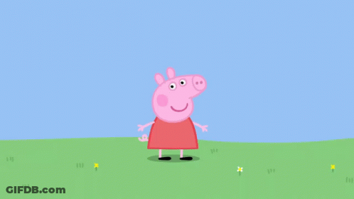 A Peppa Pig Cartoon Is Created By Neville Astley & Mark Baker GIF