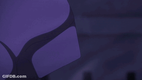 A Person Holding A Pair Of Blue Swords In The Dark GIF