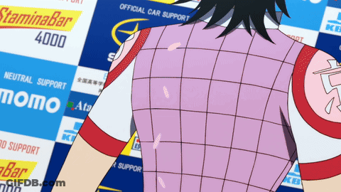 A Person In A Pink Shirt Is Standing In Front Of A Sign That Says Stamina Bar 4000 GIF