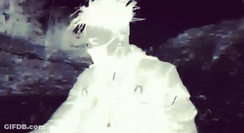 A Person In A White Jacket Has The Letter A On Their Sleeve GIF