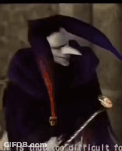 A Person In Purple Pants Is Standing On A Concrete Floor . GIF