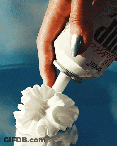 A Person Is Holding A Bottle That Says ' Heather ' On The Label GIF