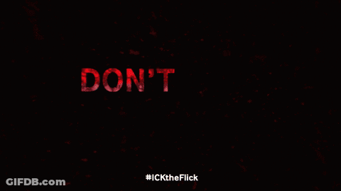 A Person Is Holding A Cell Phone With A Picture Of A Person On It And The Hashtag #Ickthe Flick On The Bottom GIF