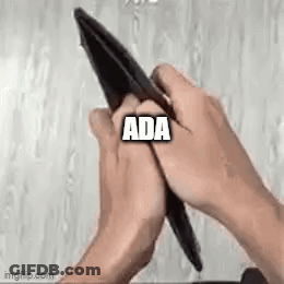 Person Holding Empty Wallet With Ada GIF