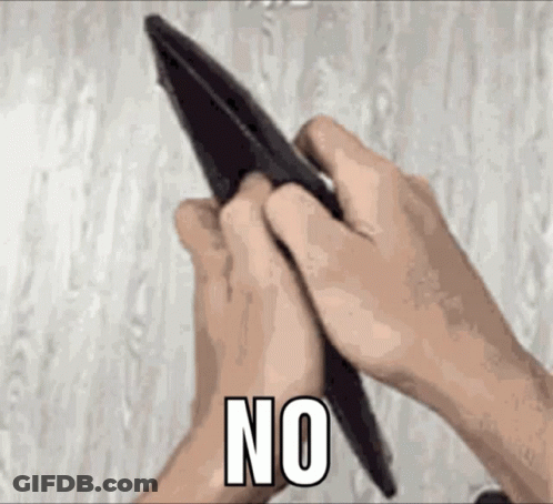 Person Holding Empty Wallet With No GIF