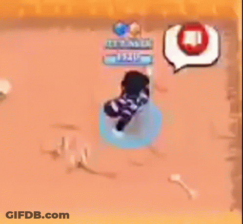 A Person Is Playing A Video Game With A Speech Bubble Above Them . GIF