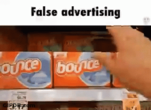 A Person Is Reaching For A Box Of Bounce In A Store . GIF