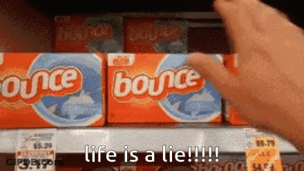 Person Reaching For Bounce Box GIF