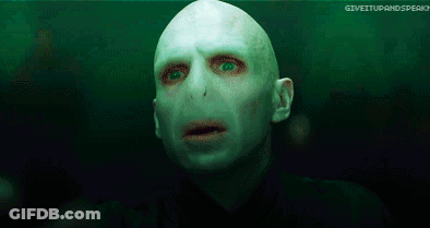 A Person Is Screaming In The Fog And The Words Outta Here Are Visible GIF