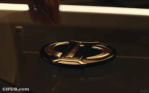 A Person Is Walking Up A Set Of Stairs With Kepler Written On The Bottom GIF