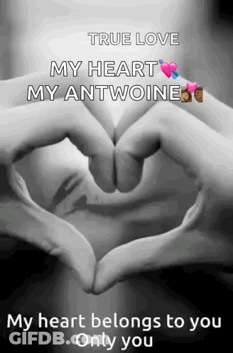 A Person Making A Heart Shape With Their Hands GIF