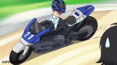 A Person On A Motorcycle With The Number 11 On The Front GIF
