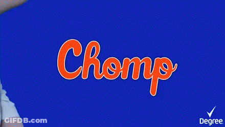A Person 'S Arms Are Shown Against A Blue Background With The Word Degree In The Corner GIF