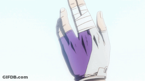 A Person 'S Hand With A Bandage On Their Finger GIF