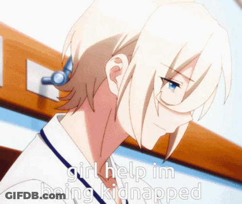 A Person 'S Hand With The Words Girl Help Im Being Kidnapped GIF