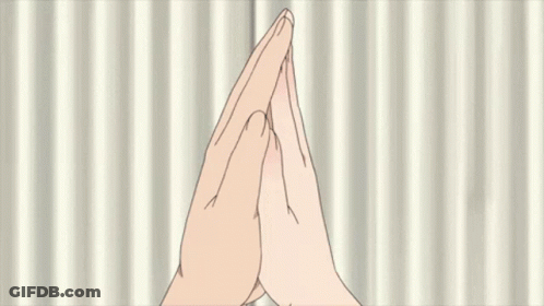 A Person 'S Hands Are Holding A String In Their Hands GIF