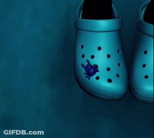 A Person Wearing A Blue Shirt That Says Vollice On It GIF