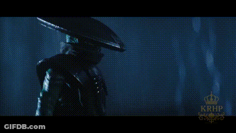 A Person Wearing A Hat With A Crown On It And The Word Krhp On The Bottom GIF