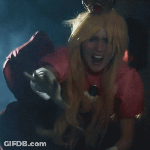 A Person Wearing A Mask With A Hole In The Middle GIF