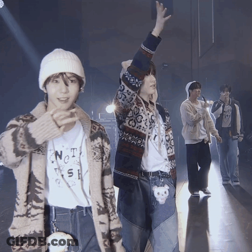 A Person Wearing A T-Shirt That Says Nct On It GIF