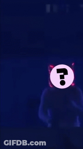 A Person With A Question Mark On Their Head GIF