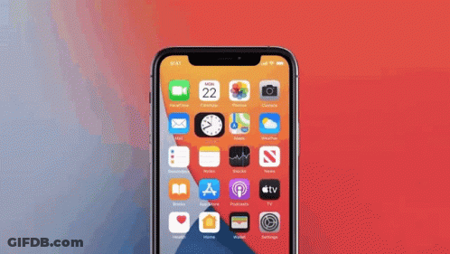A Phone Displays The Time As 9:41 On Mon 22Nd GIF